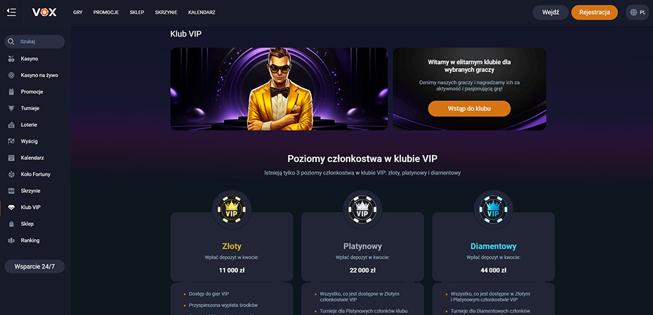 VoxCasino — Przewodnik po platformie, grach i promocjach VoxCasino — Przewodnik po platformie, grach i promocjach