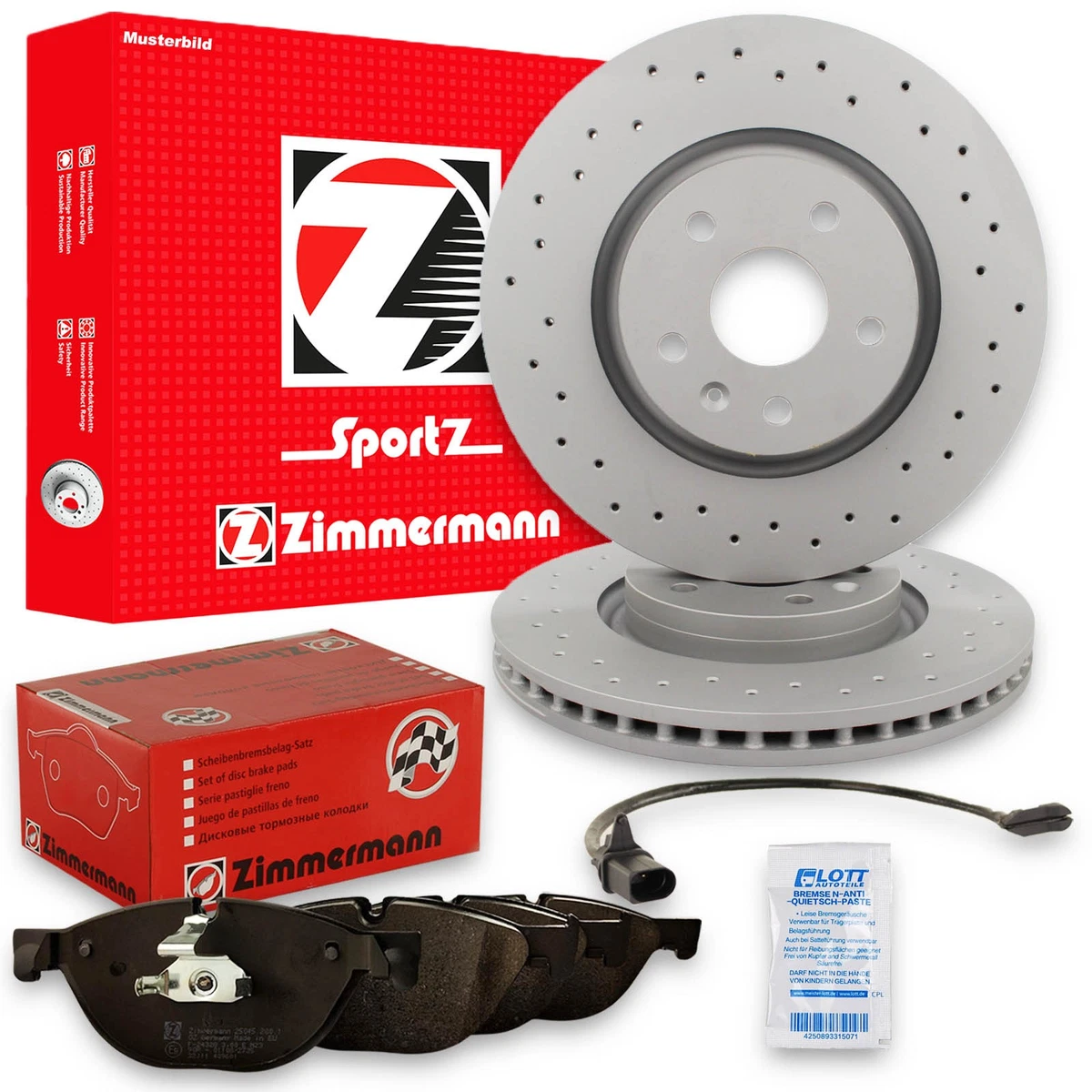 Гальмівні диски та колодки Zimmermann для SKODA OCTAVIA III — якість і безпека Гальмівні диски та колодки Zimmermann для SKODA OCTAVIA III — якість і безпека