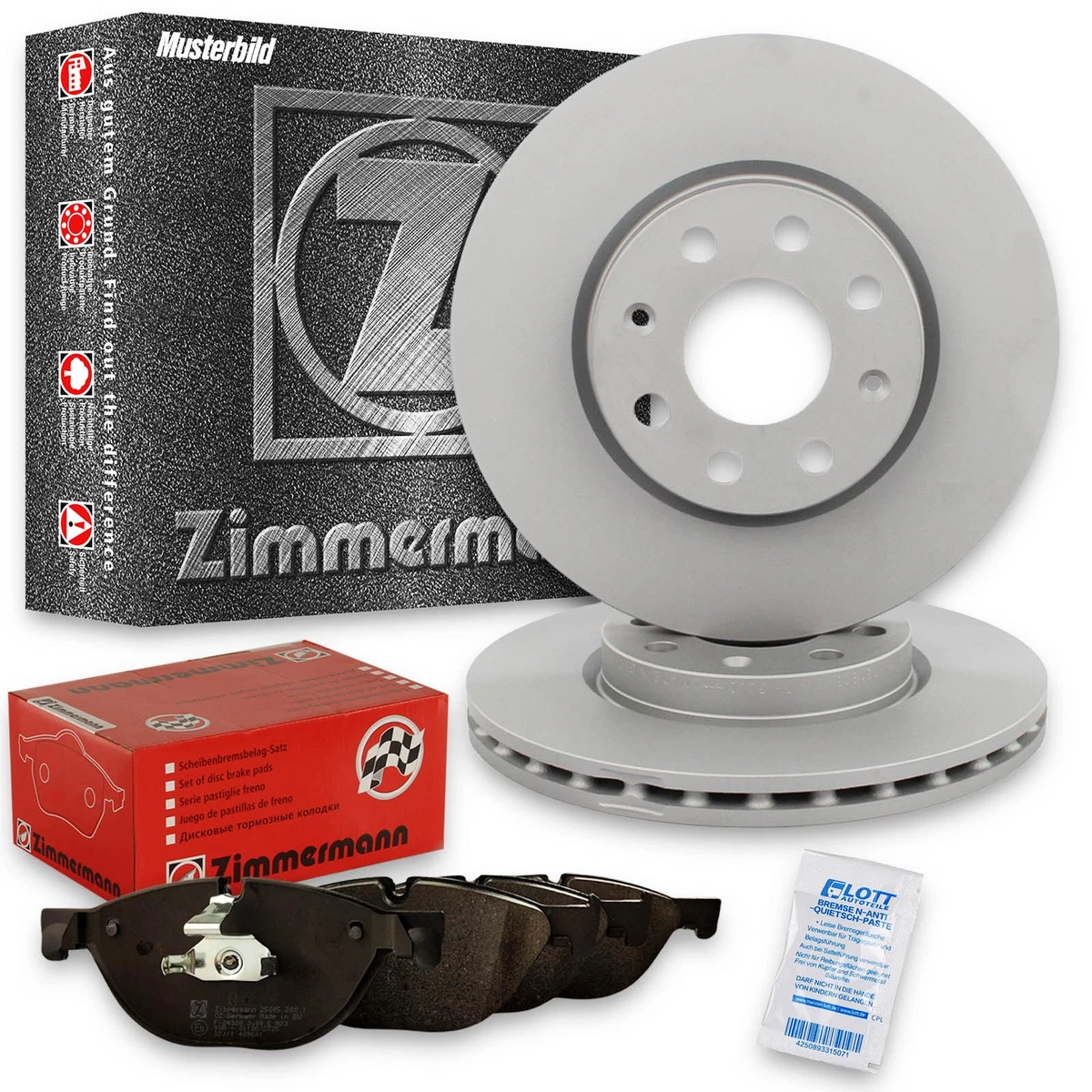 Гальмівні системи Zimmermann для FORD FOCUS Turnier (DNW) з двигуном ST170